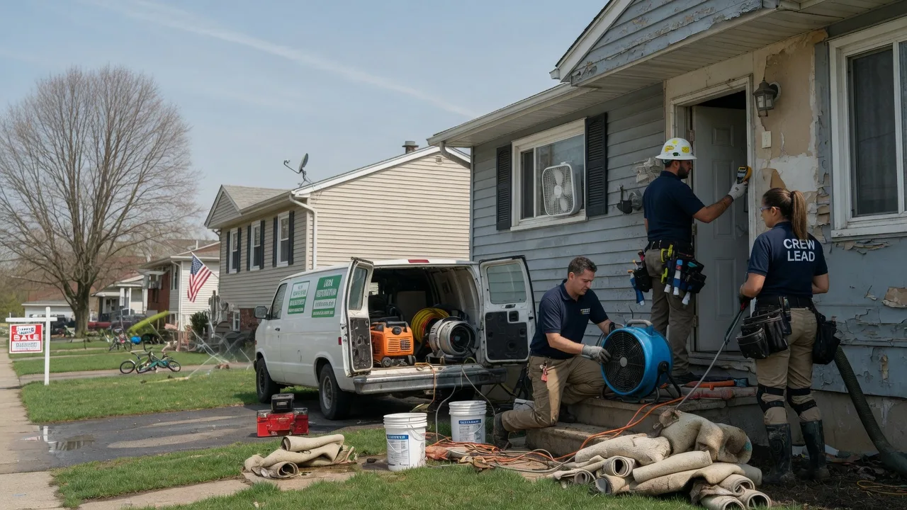 Flood Cleanup in Humbird, WI near me